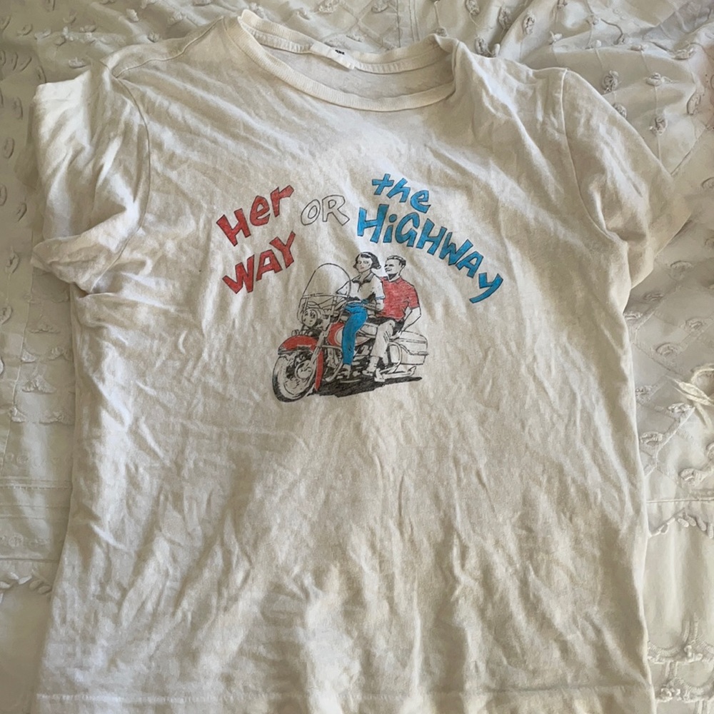 Redone vintage graphic t shirt size small